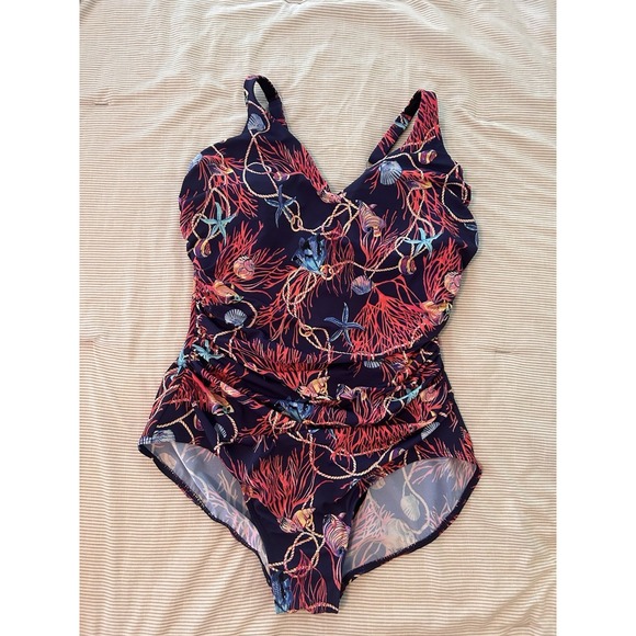 Miraclesuit Other - Miraclesuit Blockbuster One Piece 20 Swimsuit Sea Treasures Slimming Control